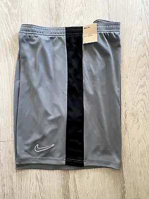 Nike Dri-FIT Academy Dri-FIT Global Football Soccer Shorts Grey DV9742-065 XXL • $17.99