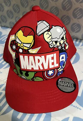 #Marvel The Avengers Adjustable Baseball Cap Size 54cm Gift For Children Kids￼* • £6.99