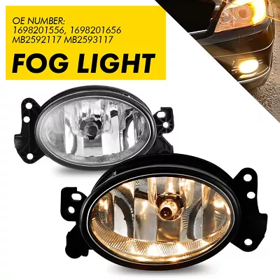 2 Front Fog Lamp Light For Mercedes Benz GL320 GL350 GL450 GL500 GL550 2007-2012 • $36.99