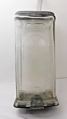 Antique VISIBLE US Glass Mailbox 5 3/4  W X 12  T. 5/56 • $149