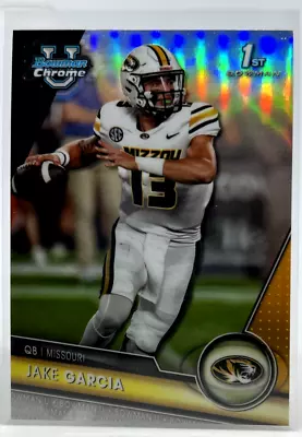 2023 Bowman Chrome University Refractor SP 99 Jake Garcia Rookie Missouri Tigers • $1.49