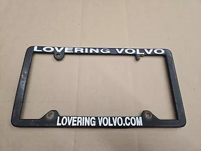 Lovering Volvo Nashua New Hampshire NH Vintage License Plate Tag Frame Holder  • $19.99