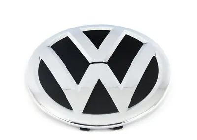 VW ATLAS Front Bumper Radiator Grille Emblem R-Line Genuine 7N0853600AFOD • $65.93