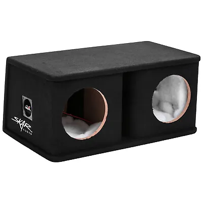 Skar Audio Dual 8  Ported Subwoofer Enclosure - 2.00 Ft^3 @ 39 Hz | Sk2x8v • $101.99