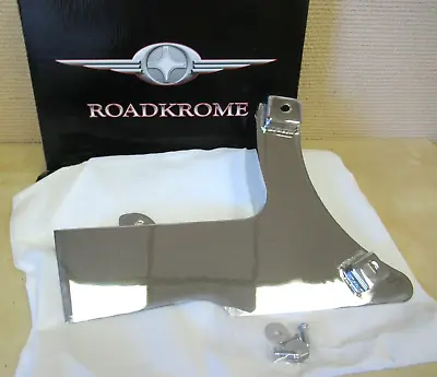 Roadkrome  Chrome Steel Lower Belt Guard - Kawasaki Vulcan Vn2000 2004-10 • $29.96