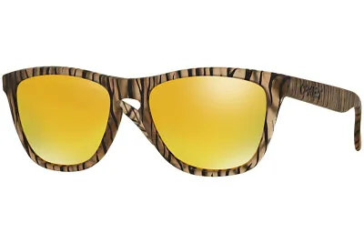 Oakley Sunglasses  FROGSKINS Urban Jungle Matte Sepia W/24K Iridium OO9013-67 • $195.80