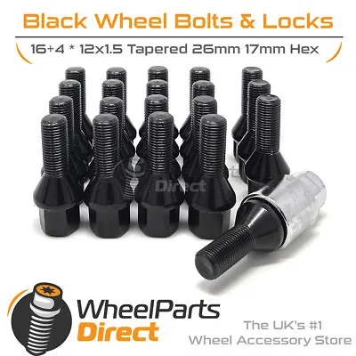 Bolts & Locks For Mercedes E-Class E55 AMG [W210] 98-02 On Aftermarket Wheels • $36.98