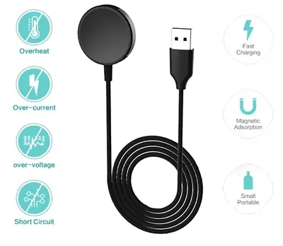 £4.99 • Buy Samsung Galaxy Watch Usb Wireless Charger Magnetic Base Pad