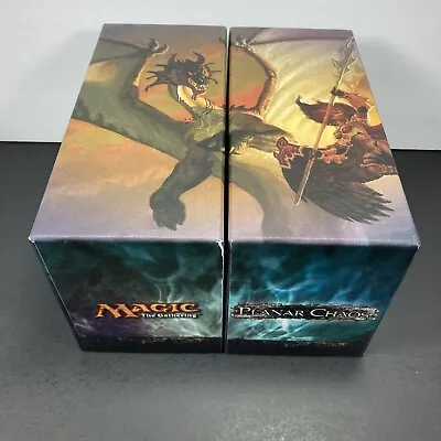 EMPTY Bundle Box Lot Of 2 MTG Planar Chaos -Both Variants No Sleeve • $24.30