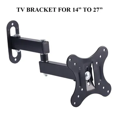 TV Wall Bracket Mount For 14 21 22 27 Inch LCD Monitor Motorhome Caravan Camper • £50