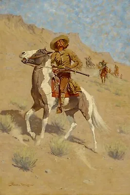 The Scout By Frederic Remington Vintage Western Giclee Art Print + Ships Free • $149