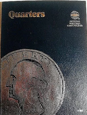 Whitman Quarters Plain (NO Dates) Coin Folder Album Book #9044 • $9