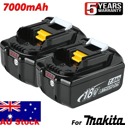 $69.89 • Buy 2)7Ah For Makita BL1860 18V Li-Ion Cordless Multi Tool Battery LXT BL1850 BL1830