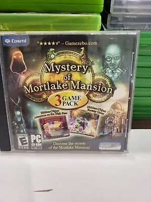 Mystery Of Mortlake Mansion Cosmi Win XP PC CD Hidden Object Puzzle Game Coll. • $5