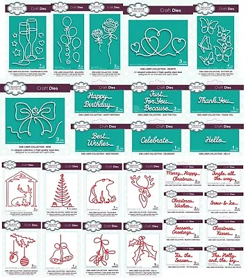 £4.95 • Buy Creative Expressions - One-Liner Craft Dies Collection - NEW 2022 - MULTIBUY DIS