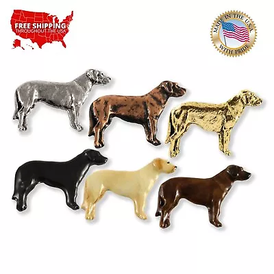 $39.99 • Buy Pewter Labrador Retriever Lab Dog Lapel Pin Or Fridge Magnet, D412F, Made In USA
