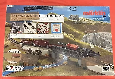 Marklin 2907 Ho Scale Train Starter Set With Box Of Tracks #5191 • $199.95