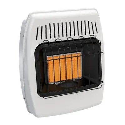 12000 BTU White Dual Fuel Propane Natural Gas Infrared Vent Free Wall Heater NEW • $213.45