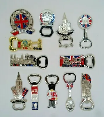 London BusBridge Big Ban Icons Fridge Magnet Bottle Opener UK British Souvenir • £2.99