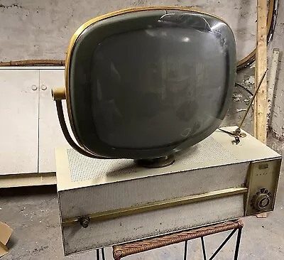 Vintage Mid Century Atomic Philco Predicta TV Working • $850