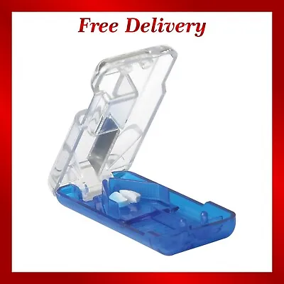 Ezy Dose Pill Cutter And Splitter With Dispenser Cuts Pills Vitamins Tablets • $5.49