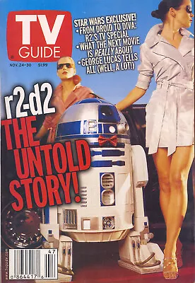 TV Guide November 24-30 2001  R2-D2 The Untold Story / Chicago Edition • $3.25