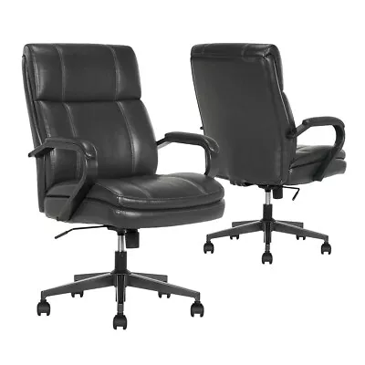 True Innovations Office Chair With Memory Foam   Mid-Back Manager Chair • $169.99
