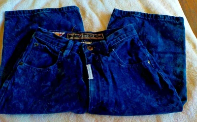 $7.99 • Buy Z Cavaricci Stonewash Short Jeans Feminine Relaxed Fit,size25/w26 ,L22 ,inseam12