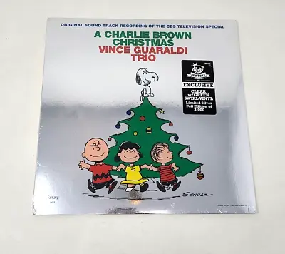 A Charlie Brown Christmas Vince Guaraldi Trio Newbury Comics Clear Green Swirl • $30