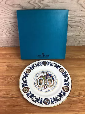 Coalport Collectors Plate Wedding Prince Of Wales & Lady Diana Spencer  • £13.49