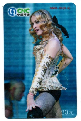 £1.75 • Buy China: Phone Card - Madonna Louise - Sexy Girl - US Singer/204