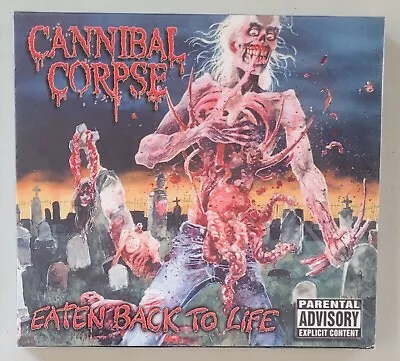 $16.99 • Buy Cannibal Corpse Eaten Back To Life New CD Brazil OCard Corpsegrinder Death Metal