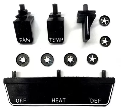 $80 • Buy 68 69 70 1968 1969 1970 Dodge Plymouth B-Body Heater Control Bezel / Knob Kit