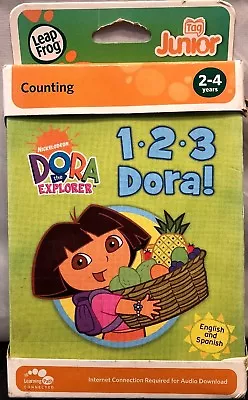 LeapFrog LeapReader Jr. TAG Junior 1-2-3 DORA! Interactive Book  • $6.73