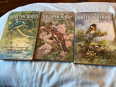 Ladybird Senior: British Birds And Their Nests (Books 1 2 & 3) HB Matte Inc D/J • £11.99