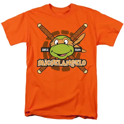 Teenage Mutant Ninja Turtles Michelangelo Since 1984 Licensed Adult T-Shirt • $23.95