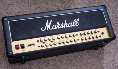 £700 • Buy Marshall JVM 410H 100W Valve Amp Head + Footswitch + Marshall Leather Case
