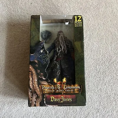 NECA Pirates Of The Caribbean Dead Man's Chest Davy Jones 12-Inch Talking Figure • £100