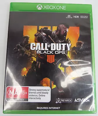 Call Of Duty: Black Ops 4 Xbox One Edition • $35