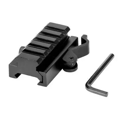 1/2 Inch Low Profile QD Riser Mount Red Dot Sight Riser Mount For Picatinny Rail • $8.54