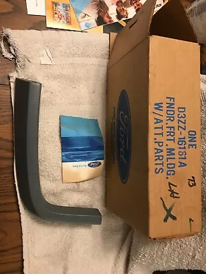 Nos 1973 Ford Mustang Or Mach 1 Drivers Side Front Fender Extension Molding D3zz • $65