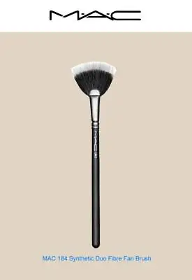 NEW MAC 184 Synthetic Duo Fibre Fan Brush Contour & Highlighting Face Makeup • $18.26