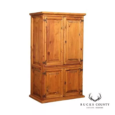 Mexican Rustic Pine Armoire • $795