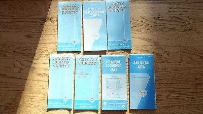 AAA Automobile Club Southern California Maps • $20