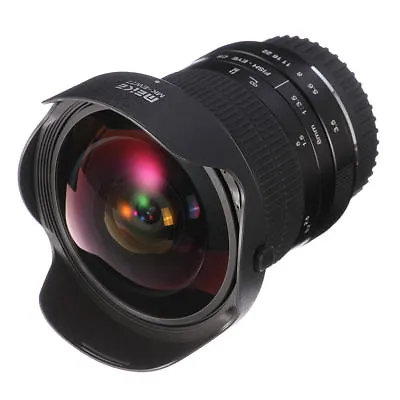 Meike 8mm F3.5 Wide Angle Fisheye Lens F Olympus/Panasonic M4/3 Mount Camera Hot • $344.29