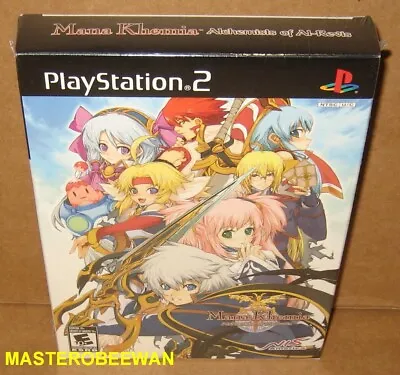 Mana Khemia Alchemists Of Al-Revis Premium Box Set (PlayStation 2 2008) PS2 New • $139.99