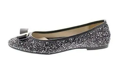 Gold Toe Women's Black Tempest Sequins Metallic Sparkly  Ballet Flat Shoes  • $39.98