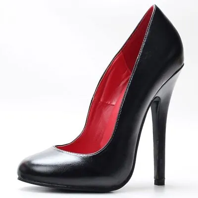 5.5 Inch Slim High Heels For Men/women With High Heels Shoes Nightclub Round Toe • $72.22