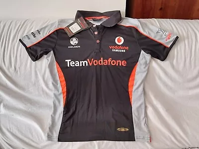 Holden Car Racing Bnwt Team Vodafone Polo Shirt Ladies Size 10 • $19.99