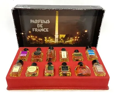 Vintage Perfume De France Miniature Set Of 16 • $75